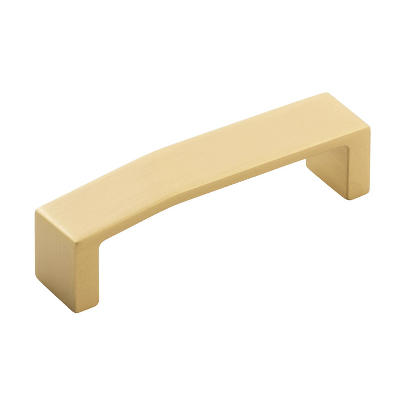 Veer 3" Center to Center Bar Pull, Matte Black, 3 3/4"