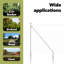 Galvanised Steel Border Fencing-588533967-588533959