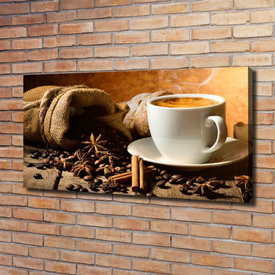 Coffee And Spices - Wrapped Canvas Print