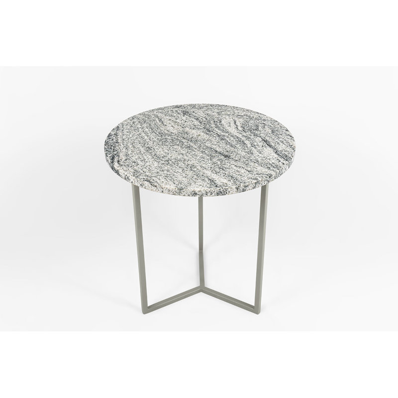 Drake Frame End Table, Grey