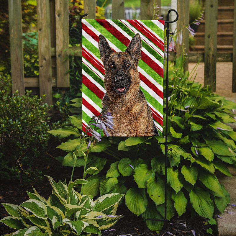 Drapeau de jardin berger allemand Avarielle, German Shepherd