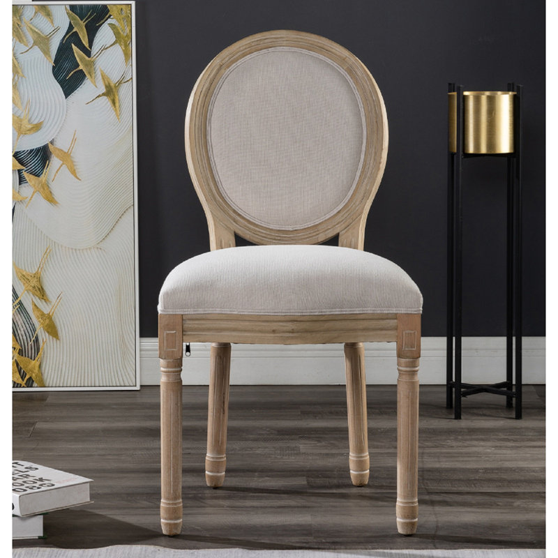 Rogan Upholstered Dining Chair, Beige