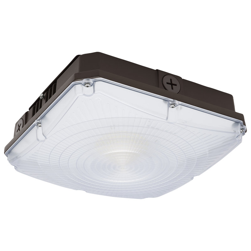 Luminaire à DEL 8,5 pouces au choix sur le terrain 45/60/70 Watts 3K / 4K / 5K CCT Bronze