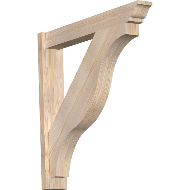 Persienne Funston traditionnelle, Sapin Douglas de 8 po (sciage brut), P 42 po x H 42 po