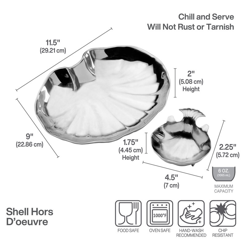 Petite sauce coquille Wilton Armetale