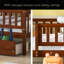 Lit simple en bois avec deux tiroirs-2114503014