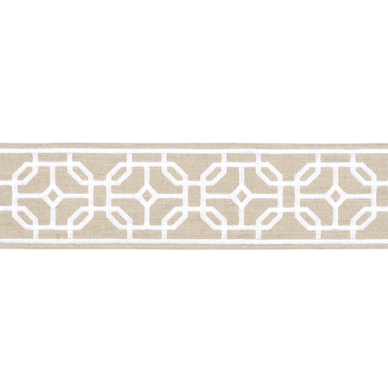 Ruban de treillis Schumacher Gazebo, Naturel