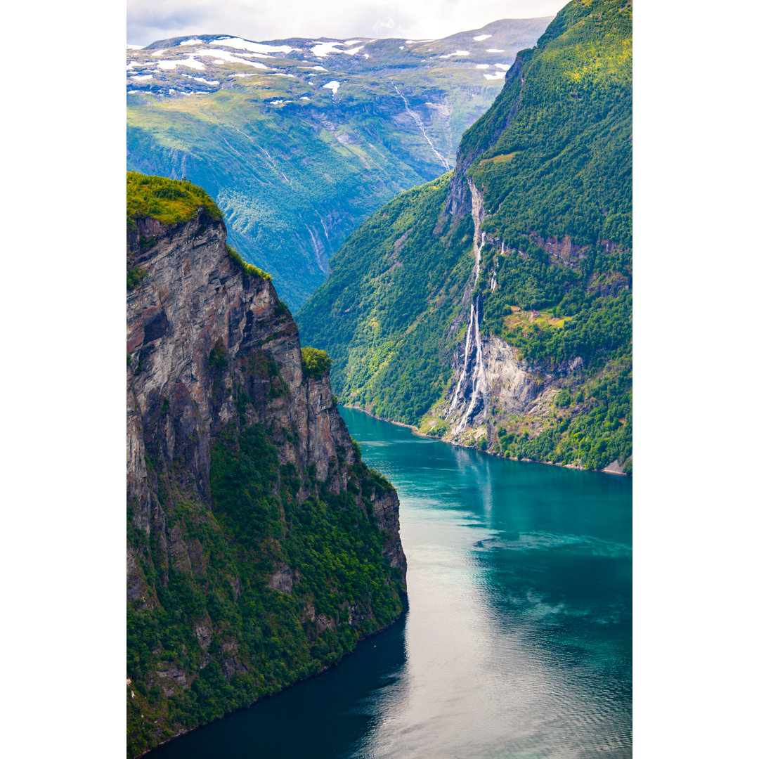 Geiranger Fjord von Tomch - Leinwandbild