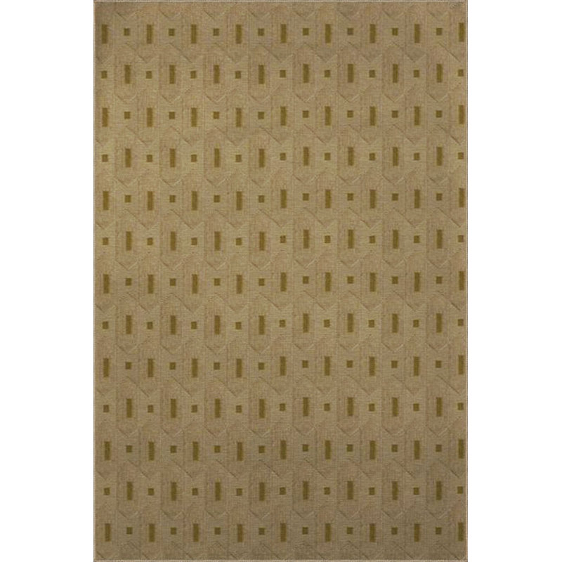 Tapis tissé hexagonal paille lavable à la machine, Tapis de couloir 3 pi 3 po x 9 pi 10 po