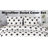 3 Pieces Duvet Cover Set, 100% Brushed Microfiber Star Printed Comforter Cover Set with Ties - NTBAY-1965890797