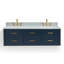 Ensemble de meuble-lavabo double 61 po ceintureania Alemanno-310051714-310051715
