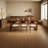 Modern Rectangular Arc Angle Solid Wood Dining Tables-1566489530