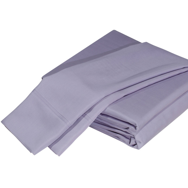 Ensemble de draps à contexture de 320 fils , Ensemble de draps divisés très grand lit avec 2 , Améthyste