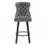 Ensemble de 2 tabourets de bar capitonnés-1884642857