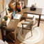 Bureau d'angle entièrement en bois massif, bureau d'angle en forme de L-1945377107-1945377132
