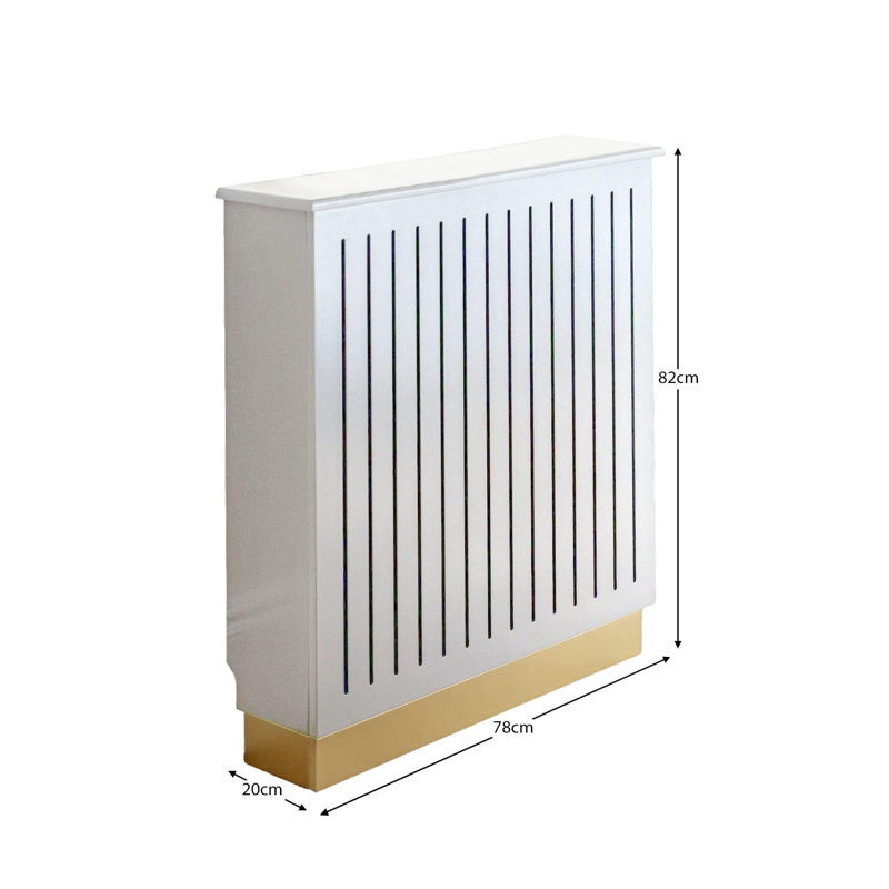 Bellandra Radiator Covers Plumbing Plumbing - Core - EU ONLY, 82cm H x 78cm W x 20cm D