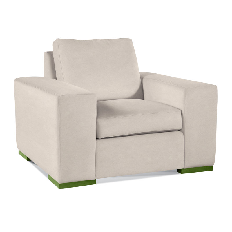 Memphis Armchair, Black, Elite Dove Linen