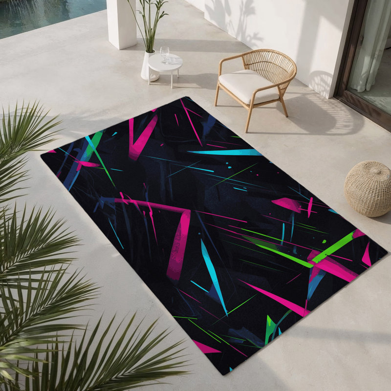 Nova Drift Indoor And Outdoor Area Rug, Rectangle 2' x 3'