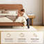 Structure de lit double, lit plateforme rembourré moelleux avec tête de lit réglable en hauteur, structure robuste et lattes, conception silencieuse, compatible avec les matelas sans ressorts, facile à assembler-1401215134