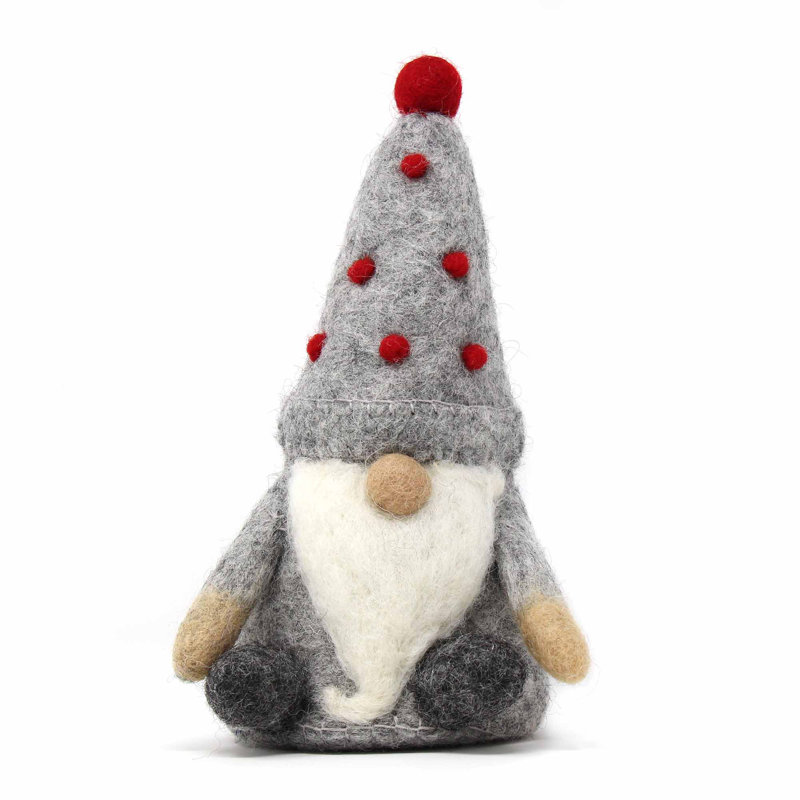 Gnome de elfie en feutre fait main