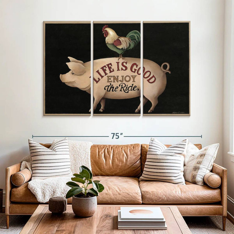 Brampt Life Is Good Enjoy The Ride, 42" H x 65" W
