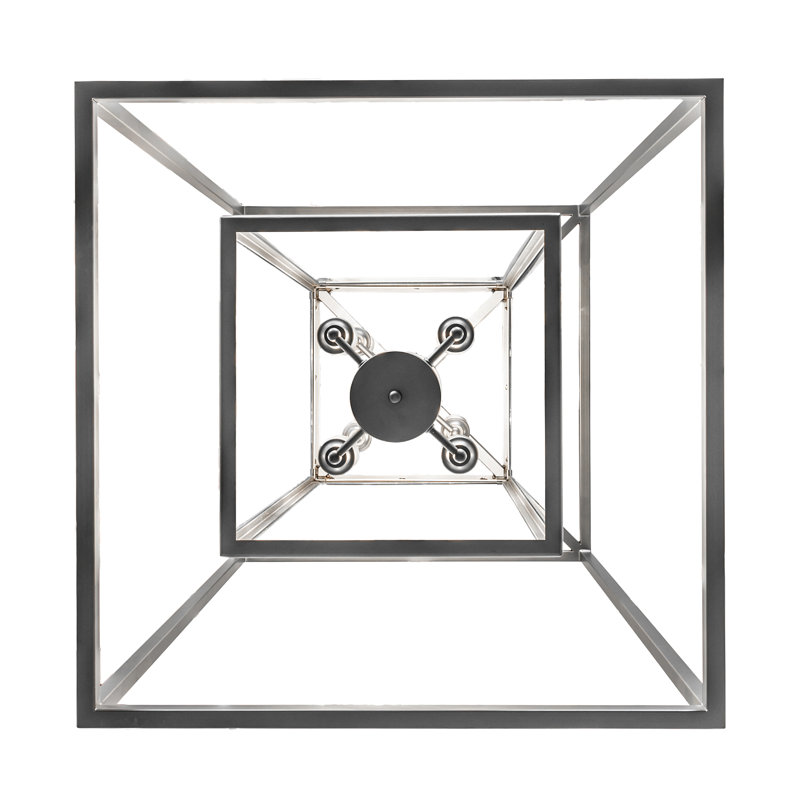25" Square Kitzi Box Pendant
