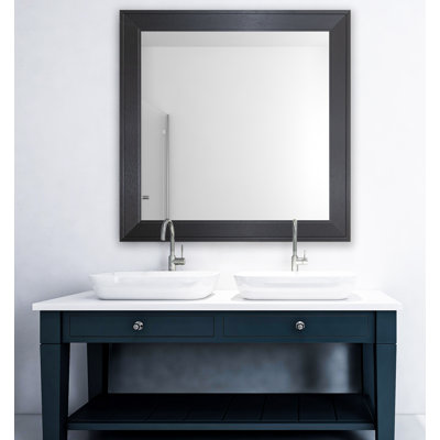 Verene Engineered Wood Flat Wall Mirror