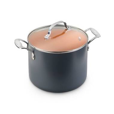 YBM Home Hascevher 18/10 Stainless Steel Stock Pot with Lid & Reviews