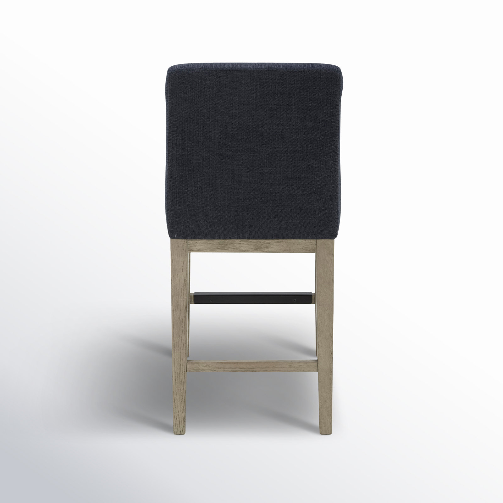 Bethea 26" Bar Stool, Effie Insignia Blue Performance Linen