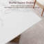 Table de salle à manger ronde extensible et transformable de 47,2 po de largeur, style rétro, pouvant accueillir de 4 à 6 personnes pour les réunions de famille