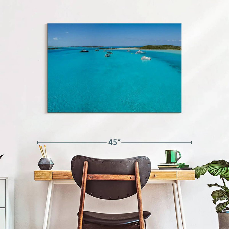 Gillard The Exumas Bahamas, H 26 po x l 39 po