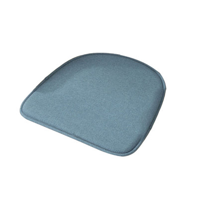 Coussins de chaise en forme de U en lin de couleur unie, coussins de siège en fer à cheval épais et coussins de style chaise de salle à manger pour la cuisine