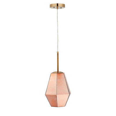 Luminaire suspendu géométrique 1 lumière Taurus