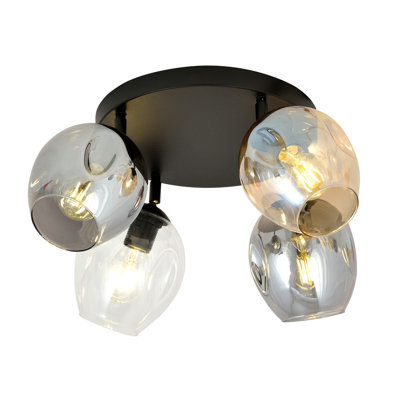 3-Light Flush Mount