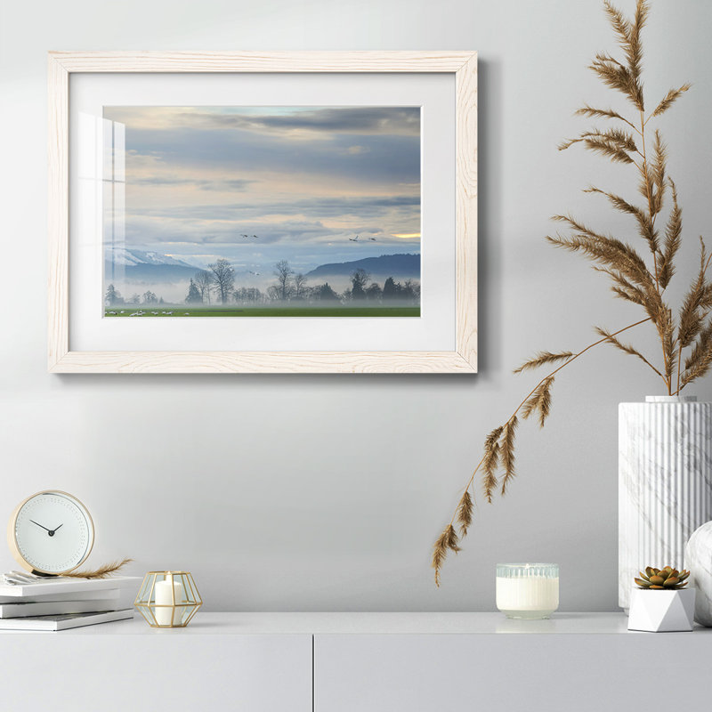 Horizon brumeux, Blanc