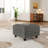 Tomario 25'' Fabric Storage Ottoman-472599292