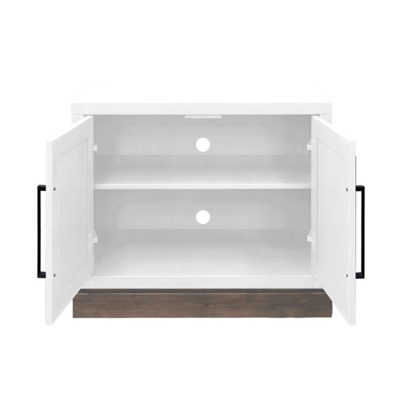 Armoire de rangement modulaire Katoria 32 po - entièrement assemblée, Blanc