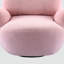 Fauteuil demi-tonneau pivotant l 32,3 po Danyar-93326594