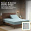 Ensemble de draps luxueux en microfibre 1800-520048398-520048433