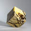Polished Septarian Cube from Madagascar (2 Lbs)-690254744-690254743