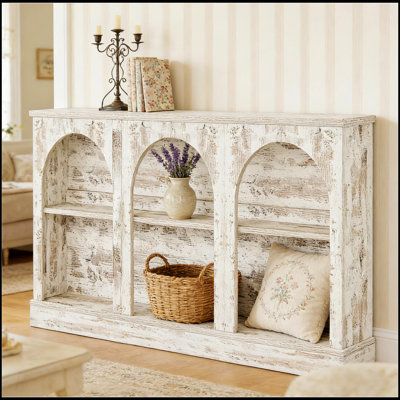 Table de hall d'entrée moderne avec plateau en panneau de fibres à densité moyenne durable et rangement spacieux, parfait pour organiser et décorer