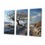 Paysage d'hiver de campagne - ensemble d'art mural sur toile campagne-107753504-107753506