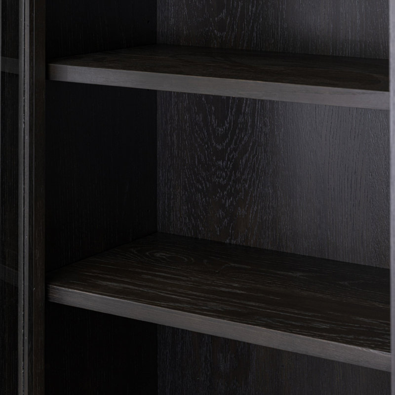 Bergstrom Display Cabinet, Smoked Black