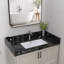 Comptoir de meuble-lavabo latéral latéral poli l 21 po x P 4 po pour comptoir de salle de bain