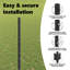 140 cm H x 10000.01 cm W Fencing Kits Fencing
