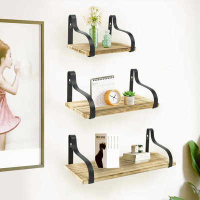 Grazia 3 Piece Floating Shelf