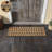 Durango Black Grey Coir Rug Rect-644988440