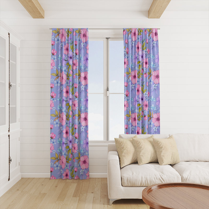 Semi Sheer Curtain, 20" W x 82" L
