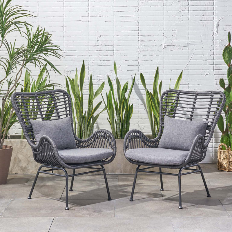 Élégant ajout au salon, fauteuil d'appoint de base, Gris