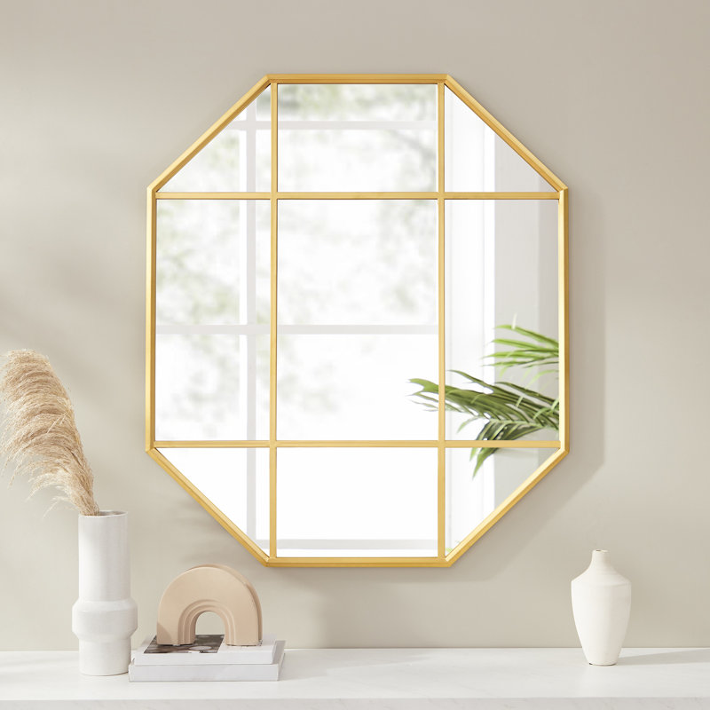 Miroir mural Modern, Or